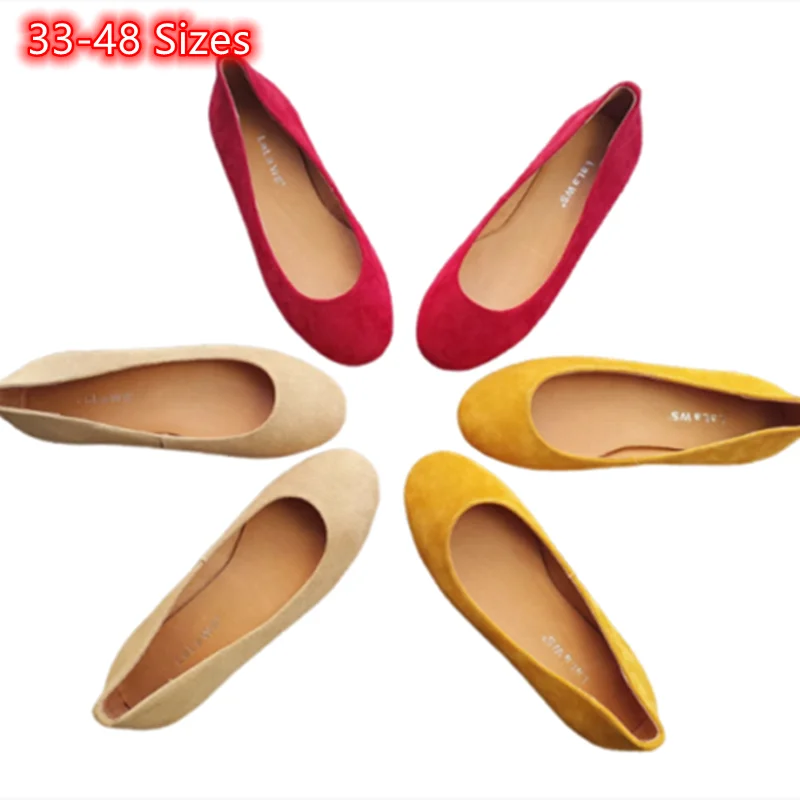 Nahtlose Flock-Schuhe für Damen, runde Spitze, grün, königsblau, Ballett-Slip-On, Neuheit, handgefertigte Flats, 2025, Neuheiten, große Größen 33–48 29 cm