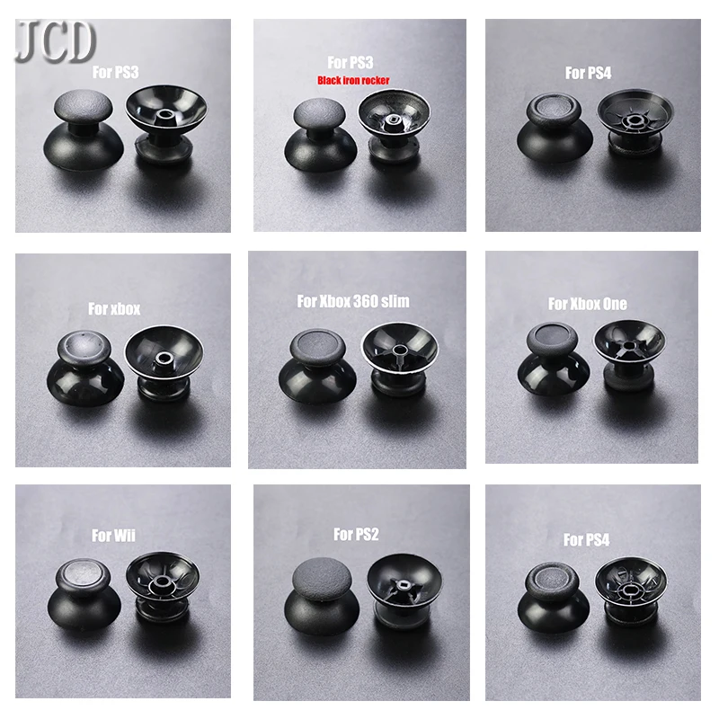 2PC Ersatz Controller Analog Thumbsticks Kappe Für PS2 PS3 PS4 Xbox One Serie S X 360 Pilz Design Controller zubehör Image