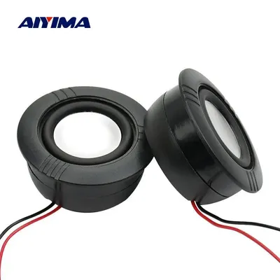 AIYIMA 2Pcs 61MM Tragbare Audio Full Palette Lautsprecher 4 Ohm 3W Lautsprecher DIY Home Theater Image