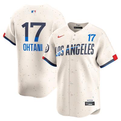 Los Angeles Dodgers Nike City Connect Limited Trikot – Creme – Shohei Ohtani – Herren Image