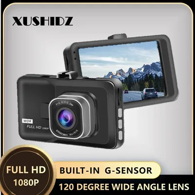 XUSHIDZ Q08 NEW 1080P HD Car Vehicle DVR Video Recorder Dashcam 24h Parking Monitor G-sensor Dash