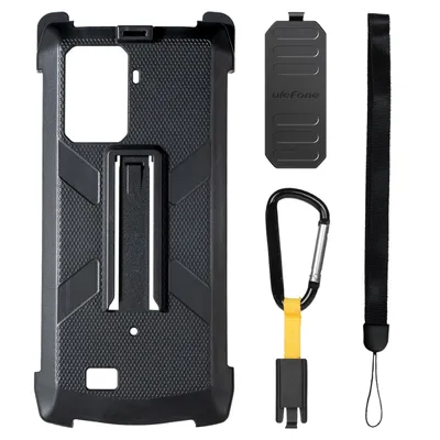 Ulefone Power Armor 13 Back Cover Ulefone Back Clip Phone Case with Carabiner Multifunctional TPU +
