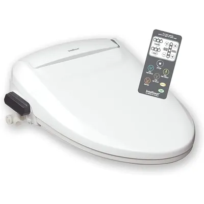 IntelliSeat - Smart Bidet Toilet Seat with Adjustable Water Pressure & Warm Water, Heated Seat &