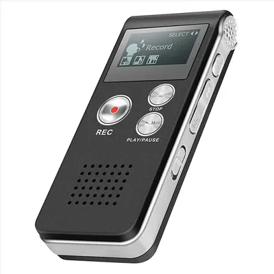 N84R Paranormal Ghost Hunting Equipment Digital EVP Voice Activated Recorder USB US 8GB (Black)