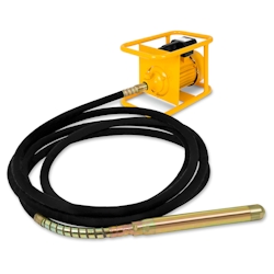 EBERTH Betonrüttler 3000W, 60mm Flasche, 10m Schlauch, Metallrahmen, 230V Image