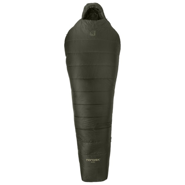 Nordisk - Knuth ±0° Mummy Sleeping Bag - Kunstfaserschlafsack Gr S - bis 160 cm Zip: Left Grün