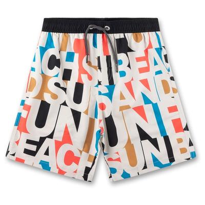 Sanetta - Kid's Swim Trunks Woven 440581 - Boardshorts Gr 140 weiß Image
