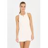 Sommerkleid ATHLECIA "Scala", Damen, Gr. 44, EURO-Größen, weiß (sanftes weiß), 85% Polyamid, 15% Elasthan, unifarben, feminin, normal, ohne Ärmel, Kleider, aus sportlichem Funktionsmaterial