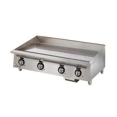 Star 848TA LP 48" Ultra-Max Gas Commercial Griddle w/ Thermostatic Controls - 1" Steel Plate, Liquid Propane, Stainless Steel, Gas Type: LP