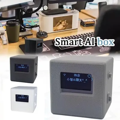 AI Intelligent Voice Desktop Assistant Connect WIFI Deepseek für Spracherkennung, Informationen, Image