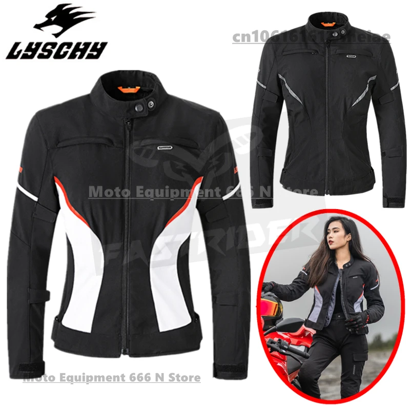 LYSCHY Motocross Jacke Frauen Herbst Winter Warme Anti-herbst Motorrad Reiten Kleidung Wasserdichte Tragen-beständig Off-road Jacke Image