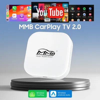 2025 NeW MMB TV 2.0 Wireless AppleCarPlay Android Auto Android 12.0 4G+32G Mirror-Link BT 5.0 for Porsche Audi YouTube&Netflix