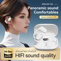 Cuffie Bluetooth 5.3 Wireless a Conduzione Ossea con Display Digitale Custodia di Ricarica Impermeabili Suono Stereo Auricolari Sportivi con Microfono per Corsa e Allenamento