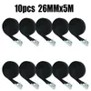 5M Cargo Straps With Buckle Tie-Down Belt for Motorcycle Car Bicycle Metal Tow Rope Strong Ratchet