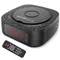 CD clock radio with remote,USB charger,bluetooth speakers and FM,dual alarms wakeup with CD/Radio/USB,big LED display