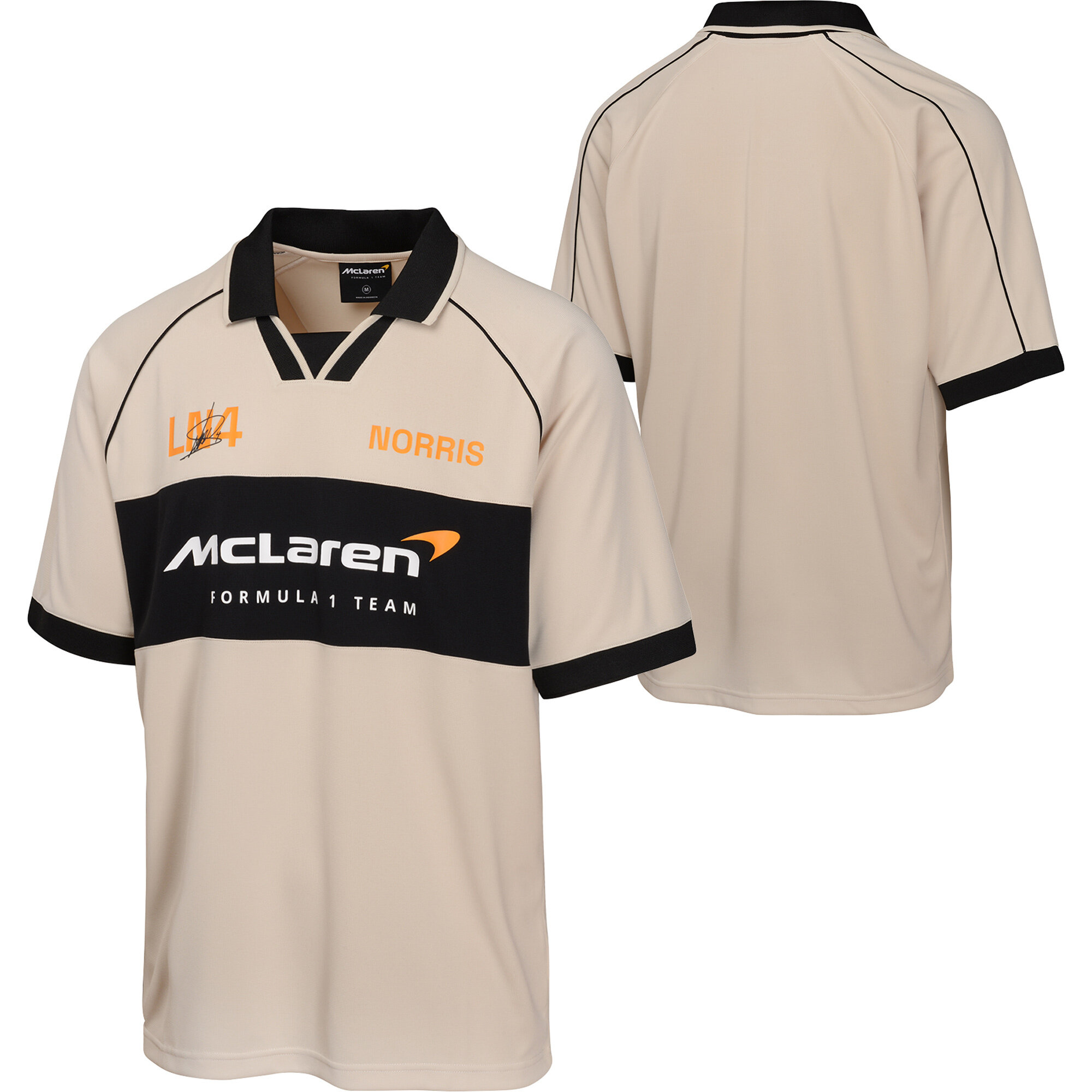 McLaren Lando Norris Flying Fast Johnny Kragen-T-Shirt – Stein Image