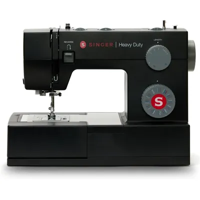Heavy Duty 4432 High Speed Black Sewing Machine with Accessory Kit | Strong Motor