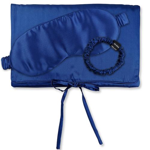 Ailoria TRAVEL SET BEAUTY S Tasche, Schlafmaske & Scrunchie blau Damen