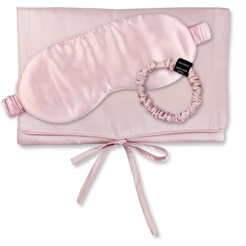 Ailoria TRAVEL SET BEAUTY S Tasche, Schlafmaske & Scrunchie rosa Damen