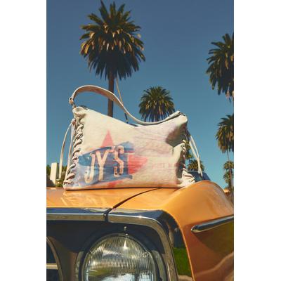 Medium printed shoulder bag