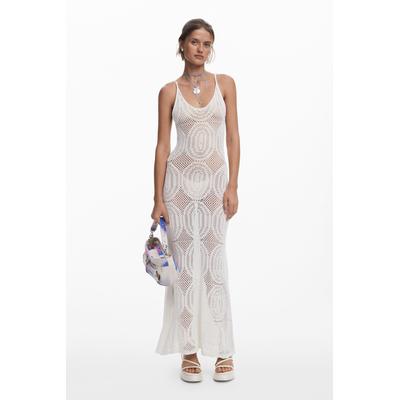 Crochet strap dress