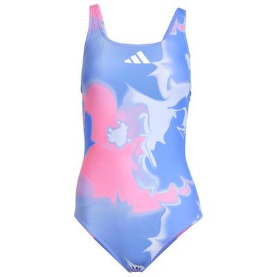 adidas - Women's Tie Dye AOP Swimsuit - Badeanzug Gr 40 blau Image