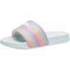 Badesandale KANGAROOS "K-Shine", Gr. 31, bunt (mint), Synthetik, sportlich, Schuhe Badelatschen Pantolette