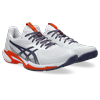 Tennisschuh ASICS "SOLUTION SPEED FF 3", Gr. 47, weiß, grauish lila, Textil, Synthetik, sportlich, Schuhe