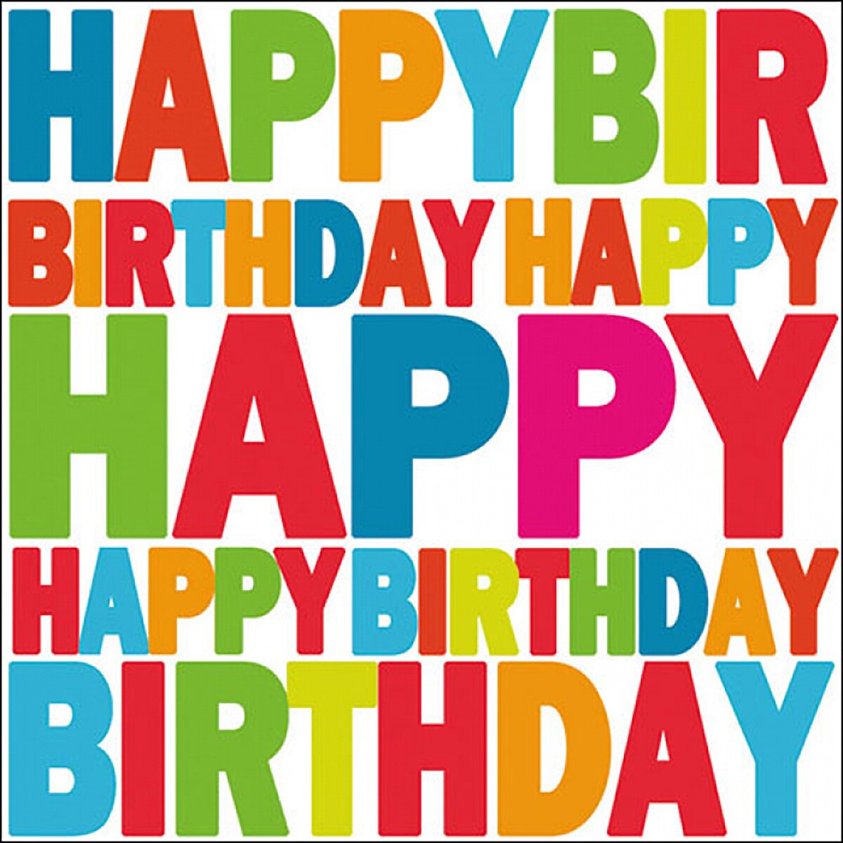 Ambiente 20 Servietten Papier 33x33cm 3-lagig - hochwertige Einweg Papierservietten Happy Birthday Motiv bunt Partyservietten Kindergeburtstag Geburtstagsfeier Image