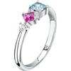 CHRIST Ring 925er Silber, recycelt 54 Damen