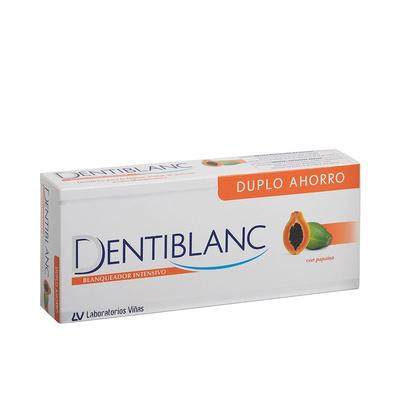 Dentiblanc - Dentiblanc Intensive Whitening Mit Papaya Packung 2 X Zahnpasta 100 ml Image