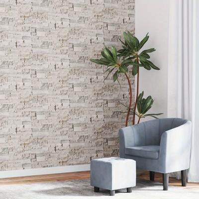 TEMU Vliestapete 3d Steinoptik Creme 10x0, 53 M Image
