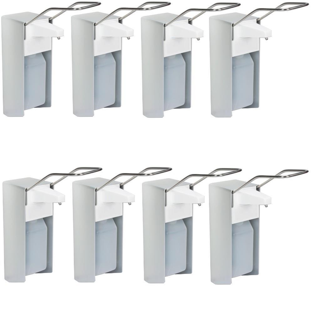 BodyProducts 8 Desinfektionsspender Alu 1000 ml Euronorm - LH - Leerflasche - Edelstahlpumpe Image