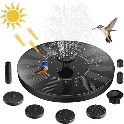 Lablanc - Solar-Gartenbrunnen für den Außenbereich, Pumpe mit 7 Düsen, Vogeltränke für den Image