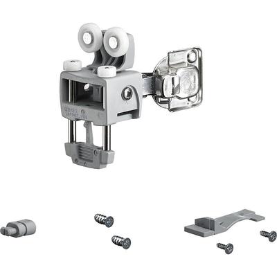 Hettich - WingLine l, Laufteilset ohne untere Führung mit Schließautomatik, 12 kg, grau, rechts Image
