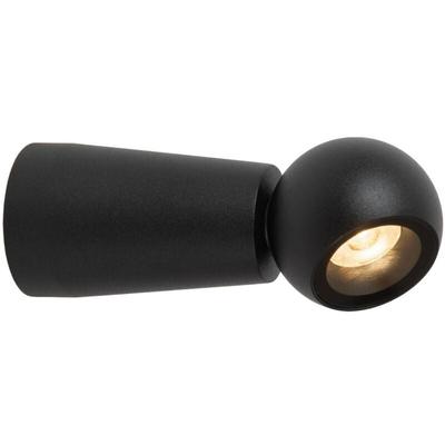 Lucide - ipsos - Wandleuchte Badezimmer - led - 1x6W 2700K - IP54 - Schwarz Image