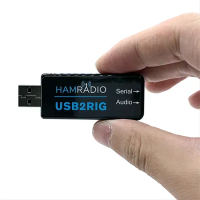 L68AUSB2RIG Radio USB Sound Card Connector for KENWOOD, YAESU, ICOM Business Radio