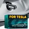 4 pezzi logo auto nuova valvola rotonda ricambi auto in metallo per Tesla modello 3 modello X Y stile MODELLO S ROADSTER 2021 logo accessori auto