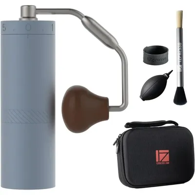 Fast Shipping.X-Ultra Manual Coffee Grinder-Pacific Blue, Well-built Sturdy Metal Body, Assembly