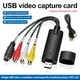 Adattatore per scheda di acquisizione audio video USB con cavo USB Convertitore di acquisizione video da USB 2.0 a RCA per dispositivo di acquisizione TV DVD VHS