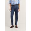 5-Pocket-Hose BUGATTI, Herren, Gr. 32, Länge 32, 370, marine, 86% Baumwolle, 11% Polyester, 3% Elasthan, unifarben, casual, normal, Hosen, mit Stretchfunktion