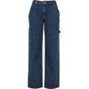 Bequeme Jeans 2Y STUDIOS "2Y Studios 2Y Anela Worker Baggy Jeans", Damen, Gr. 28, Normalgrößen, blau (raw sand), 100% Baumwolle, unifarben, casual, Jeans