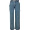 Bequeme Jeans 2Y STUDIOS "2Y Studios 2Y Anela Worker Baggy Jeans", Damen, Gr. 32, Normalgrößen, blau (vintage blau), 100% Baumwolle, unifarben, casual, Jeans