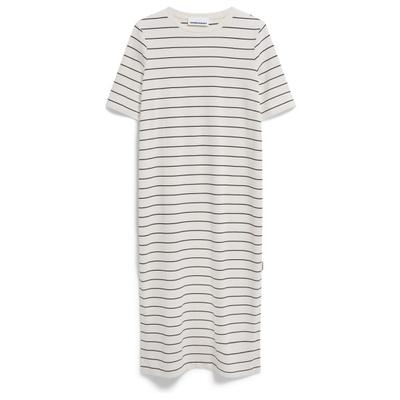 ARMEDANGELS - Women's Xelinaa Fine Stripe - Kleid Gr L grau/weiß Image