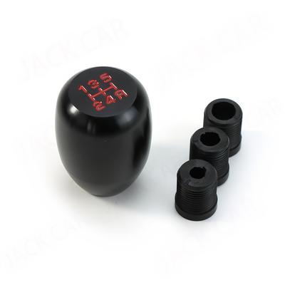 TEMU Egg-shaped Aluminum Gear Shift Knob With Display - Universal Car Modification For Manual Transmission, In Black, Blue, Gray, Purple, Red, And White, Gear Shift Knob | Accessory | Knob Image