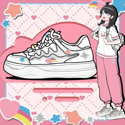 Amy And Michael 2025 Summer Fashionable Trend Women White Casual Sneakers Lovely Girls Breathable Mesh Shoes Female Rainbow Shoe