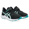 Laufschuh ASICS "JOLT 4 PS", Gr. 27, schwarz, soothing sea, Textil, Synthetik, sportlich, Schuhe