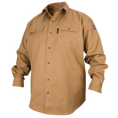 Revco Black Stallion Khaki 7oz FR Welding Shirt