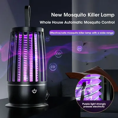 Portable Anti-Mosquito Lamp Mute Mosquito Killer Lamp Mosquito Repellent Machine Electronic Mosquito Killer Mosquito Killer Lamp