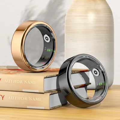 Für Xiaomi Smart Ring Männer Frauen Militär Grade Titan Stahl Shell Gesundheit Überwachung IP68 & Image